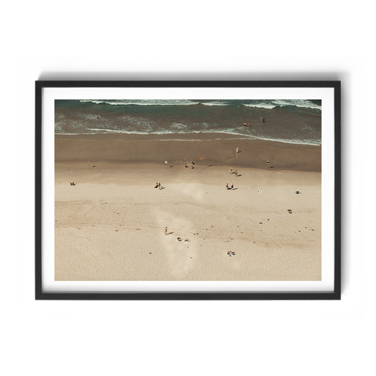 Beach day in landscape